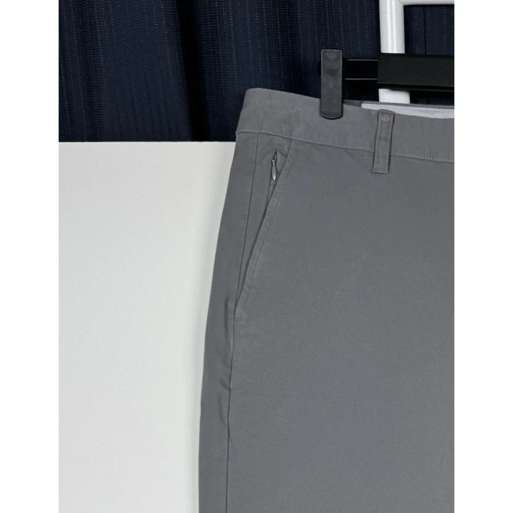 New $99 Bonobos Stretch Washed Chino Slim Fit Pants Graphic Gray 33x30 - Read